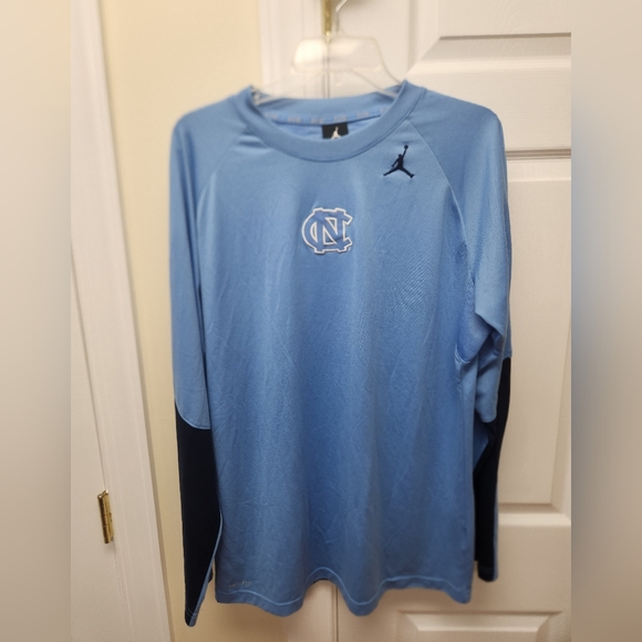 Vintage UNC Jordan Elite Long Sleeve - Picture 1 of 5